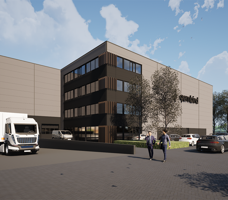 nieuwbouw distributiecentrum almere